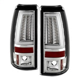Spyder Chevy Silverado 1500/2500 03-06 Version 2 LED Tail Lights - Chrome ALT-YD-CS03V2-LED-C SPYDER Tail Lights  AXOPROS