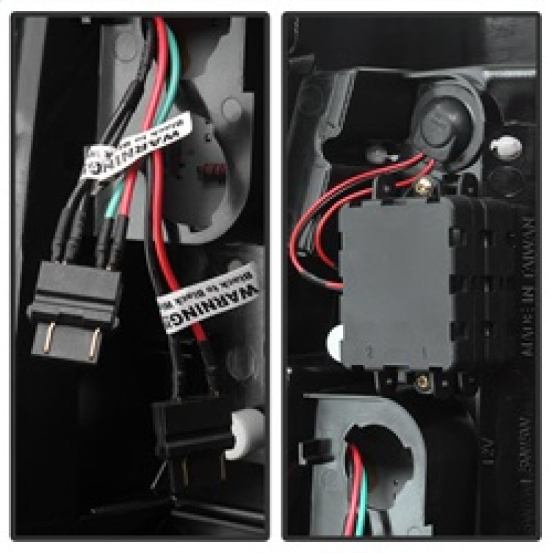 Spyder Chevy Silverado 1500/2500 99-02 Version 2 LED Tail Lights - Black ALT-YD-CS99V2-LED-BK SPYDER Tail Lights  AXOPROS