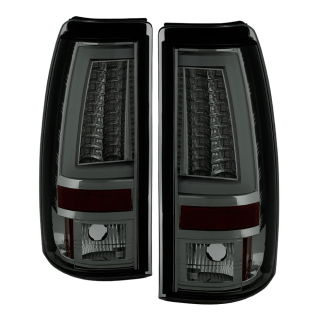 Spyder Chevy Silverado 1500/2500 99-02 Version 2 LED Tail Lights - Smoke ALT-YD-CS99V2-LED-SM SPYDER Tail Lights  AXOPROS