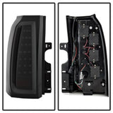 Spyder Chevy Tahoe / Suburban 15-17 LED Tail Lights - Black Smoke (ALT-YD-CTA15-LED-BSM) SPYDER Tail Lights  AXOPROS