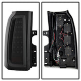 Spyder Chevy Tahoe / Suburban 15-17 LED Tail Lights - Black Smoke (ALT-YD-CTA15-LED-BSM) SPYDER Tail Lights  AXOPROS