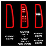 Spyder Chevy Tahoe / Suburban 15-17 LED Tail Lights - Black Smoke (ALT-YD-CTA15-LED-BSM) SPYDER Tail Lights  AXOPROS