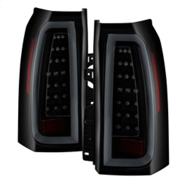 Spyder Chevy Tahoe / Suburban 15-17 LED Tail Lights - Black Smoke (ALT-YD-CTA15-LED-BSM) SPYDER Tail Lights  AXOPROS
