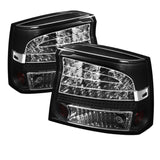 Spyder Dodge Charger 09-10 LED Tail Lights Black ALT-YD-DCH09-LED-BK SPYDER Tail Lights  AXOPROS