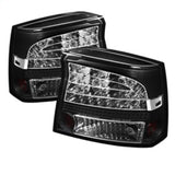 Spyder Dodge Charger 09-10 LED Tail Lights Black ALT-YD-DCH09-LED-BK SPYDER Tail Lights  AXOPROS