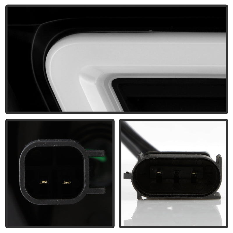 Spyder Dodge Durango 11-13 Halogen Model Only Projector Headlights - Black PRO-YD-DDU11SI-BK SPYDER Headlights  AXOPROS