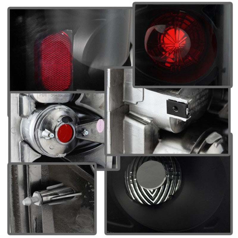Spyder Dodge Ram 02-06 1500/Ram 2500/3500 03-06 Euro Style Tail Lights Black Smoke ALT-YD-DRAM02-BSM SPYDER Tail Lights  AXOPROS