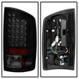 Spyder Dodge Ram 02-06 1500/Ram 2500/3500 03-06 LED Tail Light Black Smoke ALT-YD-DRAM02-LED-BSM SPYDER Tail Lights  AXOPROS