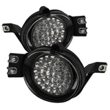 Spyder Dodge Ram 02-08/Durango 04-06 LED Fog Lights w/Switch Clear FL-LED-DRAM02-C SPYDER Fog Lights  AXOPROS