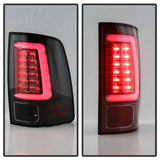 Spyder Dodge Ram 09-18 LED Tail Lights - All Black ALT-YD-DRAM09V2-LED-BKV2 (Incandescent Only) SPYDER Tail Lights  AXOPROS