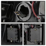 Spyder Dodge Ram 09-18 LED Tail Lights - All Black ALT-YD-DRAM09V2-LED-BKV2 (Incandescent Only) SPYDER Tail Lights  AXOPROS