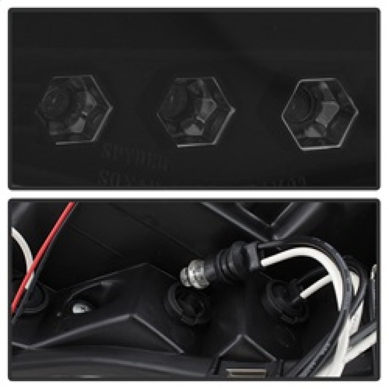 Spyder Dodge Ram 1500 02-05 03-05 Projector Headlights LED Halo LED Blk Smke PRO-YD-DR02-HL-BSM SPYDER Headlights  AXOPROS