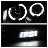 Spyder Dodge Ram 1500 06-08 06-09 Projector Headlights LED Halo LED Blk Smke PRO-YD-DR06-HL-BSM SPYDER Headlights  AXOPROS