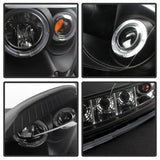 Spyder Dodge Ram 1500 06-08/Ram 2500 06-09 Projector Headlights LED Halo LED Blk PRO-YD-DR06-HL-BK SPYDER Headlights  AXOPROS