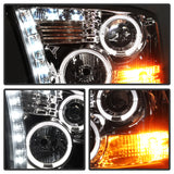 Spyder Dodge Ram 1500 09-14 10-14 Projector Headlights Halogen- LED Halo LED - Chrm PRO-YD-DR09-HL-C SPYDER Headlights  AXOPROS