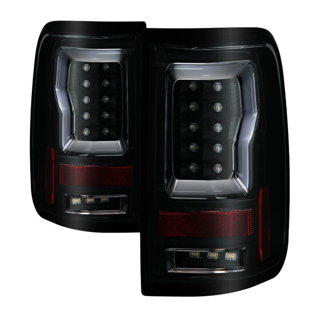 Spyder Ford F150 04-08 Styleside Tail Light V2 - LED - Black Smoke ALT-YD-FF15004V2-LBLED-BSM SPYDER Tail Lights  AXOPROS