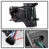 Spyder Ford F150 09-14 Projector Headlights Halogen Model- Light Bar DRL Blk PRO-YD-FF15009-LBDRL-BK SPYDER Headlights  AXOPROS