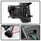 Spyder Ford F150 09-14 Projector Headlights Halogen Model- Light Bar DRL Blk PRO-YD-FF15009-LBDRL-BK SPYDER Headlights  AXOPROS