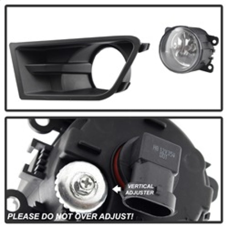 Spyder Ford Mustang 10-12 OEM Fog Light W/Universal Switch- Clear FL-FM2015-C SPYDER Fog Lights  AXOPROS