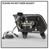 Spyder Ford Mustang 10-13 Projector Headlights - HID Model Only - Black PRO-YD-FM2010V2-HID-BK SPYDER Headlights  AXOPROS