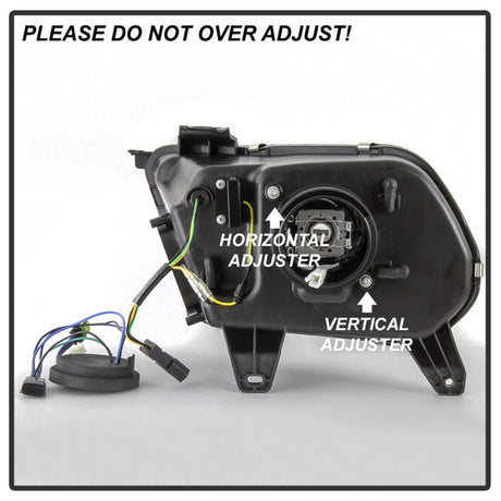 Spyder Ford Mustang 10-13 Projector Headlights - HID Model Only - Black PRO-YD-FM2010V2-HID-BK SPYDER Headlights  AXOPROS