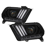 Spyder Ford Mustang 10-13 Projector Headlights - HID Model Only - Black PRO-YD-FM2010V2-HID-BK SPYDER Headlights  AXOPROS