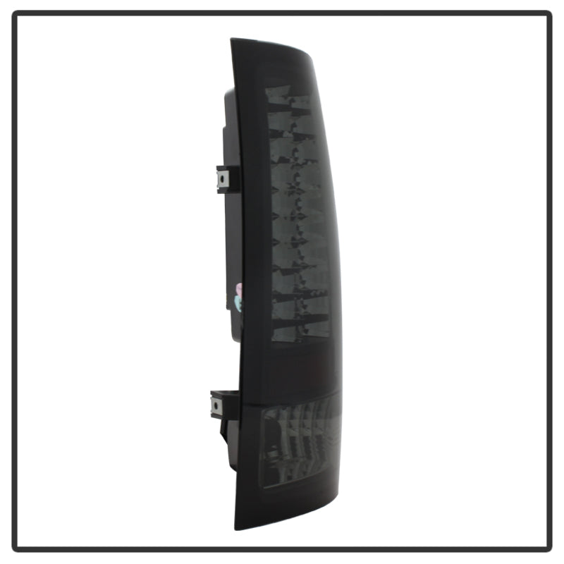 Spyder GMC Sierra 07-13 (Not 3500 Dually 4 Rear Wheels)LED Tail Lights Blk Smke ALT-YD-GS07-LED-BSM SPYDER Tail Lights  AXOPROS