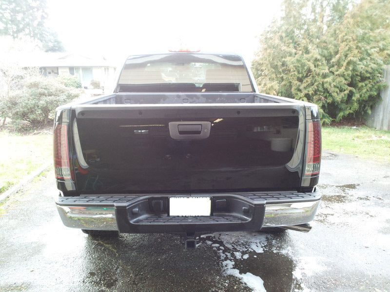 Spyder GMC Sierra 07-13 (Not 3500 Dually 4 Rear Wheels)LED Tail Lights Red Clear ALT-YD-GS07-LED-RC SPYDER Tail Lights  AXOPROS