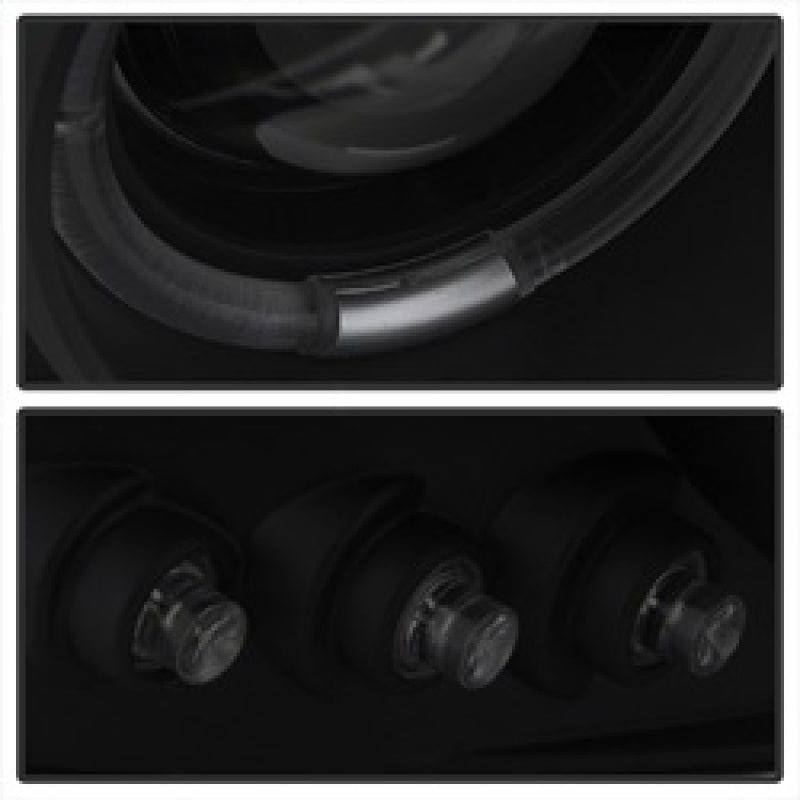 Spyder GMC Sierra 1500/2500 99-06 Projector Headlights LED Halo LED Blk Smke PRO-YD-CDE00-HL-BSM SPYDER Headlights  AXOPROS