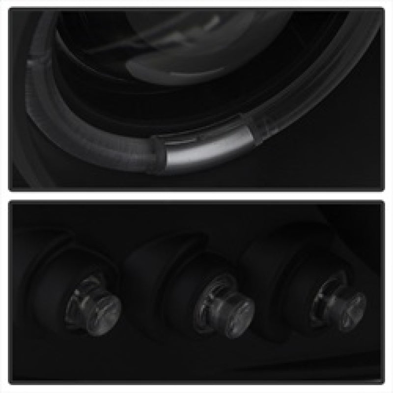 Spyder GMC Sierra 1500/2500 99-06 Projector Headlights LED Halo LED Blk Smke PRO-YD-CDE00-HL-BSM SPYDER Headlights  AXOPROS