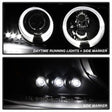 Spyder GMC Sierra 1500/2500 99-06 Projector Headlights LED Halo LED Blk Smke PRO-YD-CDE00-HL-BSM SPYDER Headlights  AXOPROS