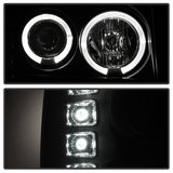 Spyder GMC Sierra 1500/GMC Sierra Denali 08-13 Projector LED Halo- LED Blk PRO-YD-GS07-HL-BK SPYDER Headlights  AXOPROS
