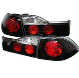 Spyder Honda Accord 01-02 4Dr Euro Style Tail Lights Black ALT-YD-HA01-4D-BK SPYDER Tail Lights  AXOPROS