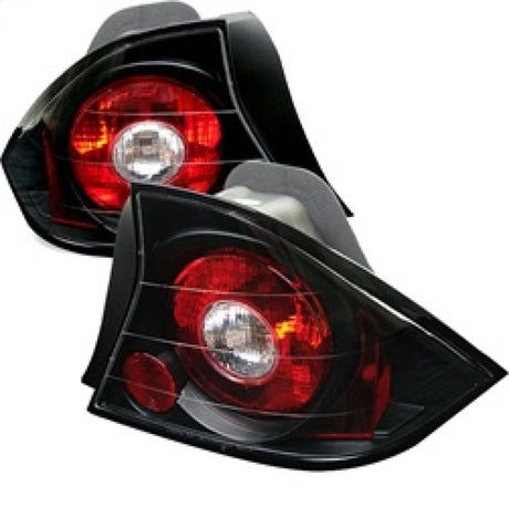 Spyder Honda Civic 01-03 2Dr Euro Style Tail Lights Black ALT-YD-HC01-2D-BK SPYDER Tail Lights  AXOPROS