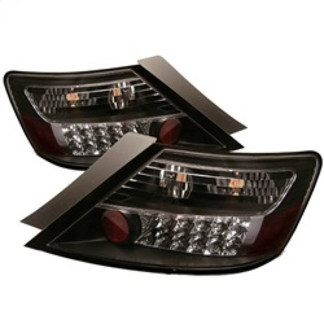 Spyder Honda Civic 06-08 2Dr LED Tail Lights Black ALT-YD-HC06-2D-LED-BK SPYDER Tail Lights  AXOPROS