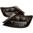 Spyder Honda Civic 06-08 2Dr LED Tail Lights Black ALT-YD-HC06-2D-LED-BK SPYDER Tail Lights  AXOPROS