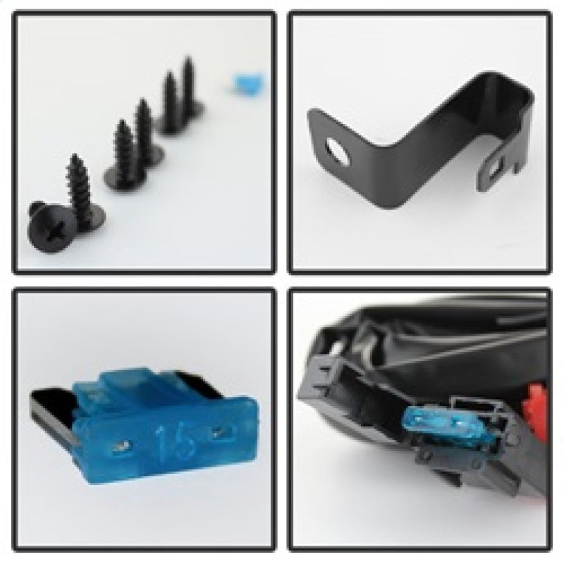 Spyder Honda Civic 2013-2014 4dr OEM Fog Light W/Switch Yellow FL-HC2013-4D-Y SPYDER Fog Lights  AXOPROS