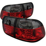 Spyder Honda Civic 96-98 4Dr LED Tail Lights Red Smoke ALT-YD-HC96-4D-LED-RS SPYDER Tail Lights  AXOPROS