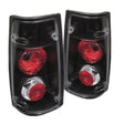 Spyder Isuzu Rodeo 91-97/Isuzu Amigo 89-94 Euro Style Tail Lights Black ALT-YD-IR91-BK SPYDER Tail Lights  AXOPROS