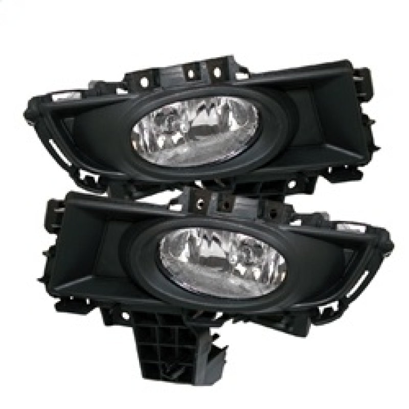 Spyder Mazda 3 07-08 4Dr OEM Fog Lights (Wont Fit Sports/Gt Or Htchback)w/swch Clear FL-CL-MAZ307-C SPYDER Fog Lights  AXOPROS