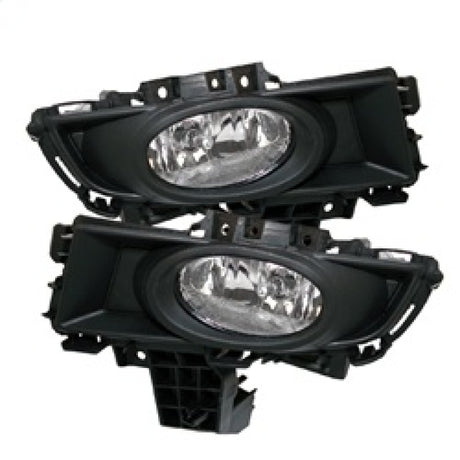 Spyder Mazda 3 07-08 4Dr OEM Fog Lights (Wont Fit Sports/Gt Or Htchback)w/swch Clear FL-CL-MAZ307-C SPYDER Fog Lights  AXOPROS