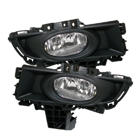 Spyder Mazda 3 07-08 4Dr OEM Fog Lights (Wont Fit Sports/Gt Or Htchback)w/swch Clear FL-CL-MAZ307-C SPYDER Fog Lights  AXOPROS