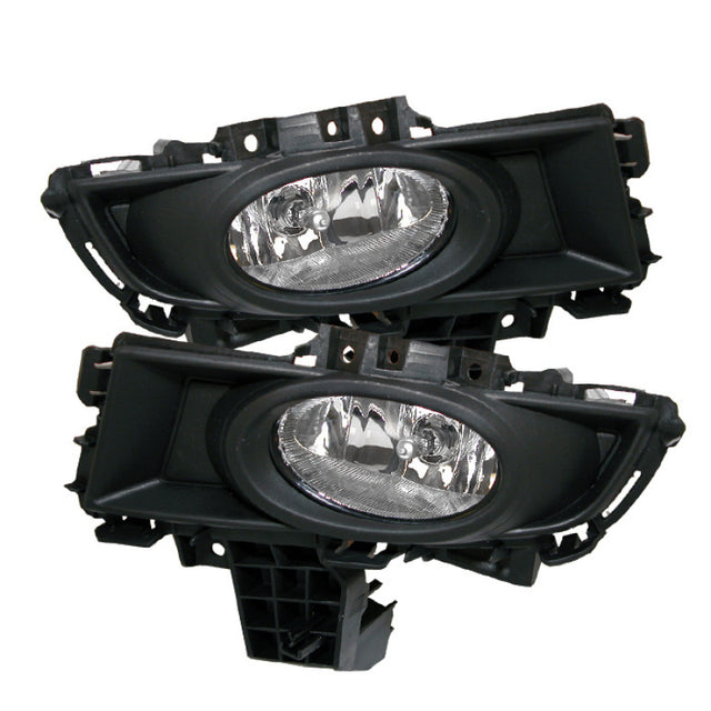 Spyder Mazda 3 07-08 4Dr OEM Fog Lights (Wont Fit Sports/Gt Or Htchback)w/swch Clear FL-CL-MAZ307-C SPYDER Fog Lights  AXOPROS