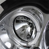 Spyder Mercedes Benz CLK 03-09 Projector Halogen Model- LED Halo DRL Chrm PRO-YD-MBCLK03-DRL-C SPYDER Headlights  AXOPROS