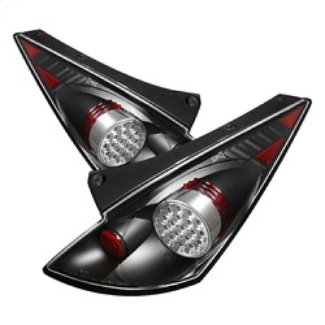 Spyder Nissan 350Z 03-05 LED Tail Lights Black ALT-YD-N350Z02-LED-BK SPYDER Tail Lights  AXOPROS