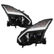 Spyder Nissan GTR R35 09-14 - Projector Headlights - DRL LED - Black SPYDER Headlights  AXOPROS