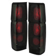 Spyder Nissan Hardbody 86-97 Euro Style Tail Lights Black Smoke ALT-YD-NH86-BSM SPYDER Tail Lights  AXOPROS