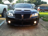 Spyder Pontiac G8 08-09 Projector Headlights DRL Black High H1 Low H7 PRO-YD-PG808-DRL-BK SPYDER Headlights  AXOPROS