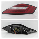 Spyder Porsche 987 Cayman 06-08 / Boxster 05-08 LED Tail Lights - Red Clear ALT-YD-P98705-LED-RC SPYDER Tail Lights  AXOPROS