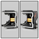 Spyder Signature 20-22 Ford F250/F350 (Halogen) Proj. Headlights - Black (PRO-YD-FS20HALSI-SEQ-BK) SPYDER Headlights  AXOPROS